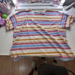 Wrangler Kids Colorful Striped Tee